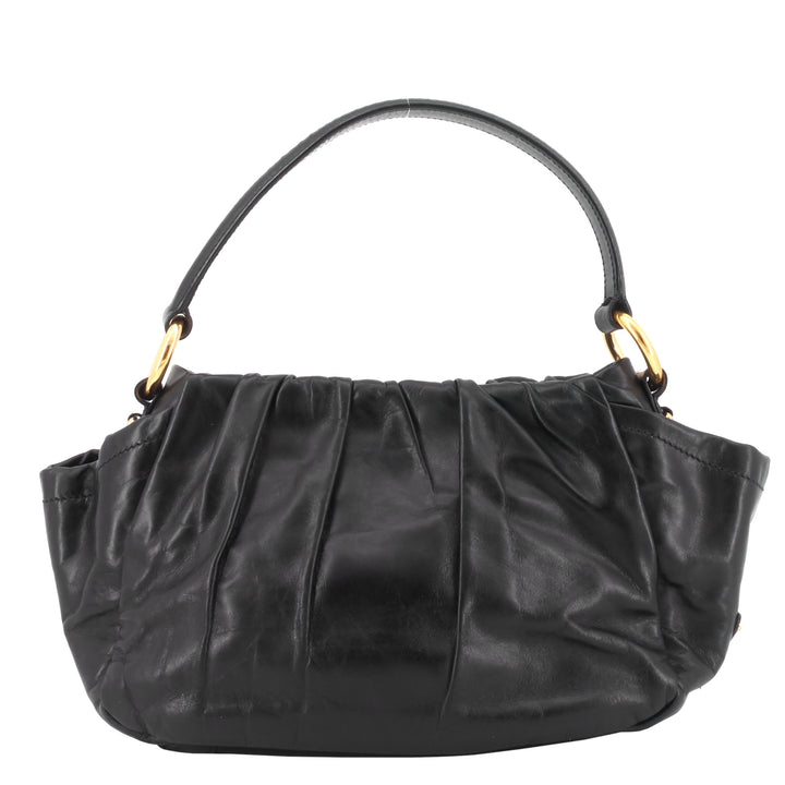 Dressy New Look Nappa Leather Shoulder Bag