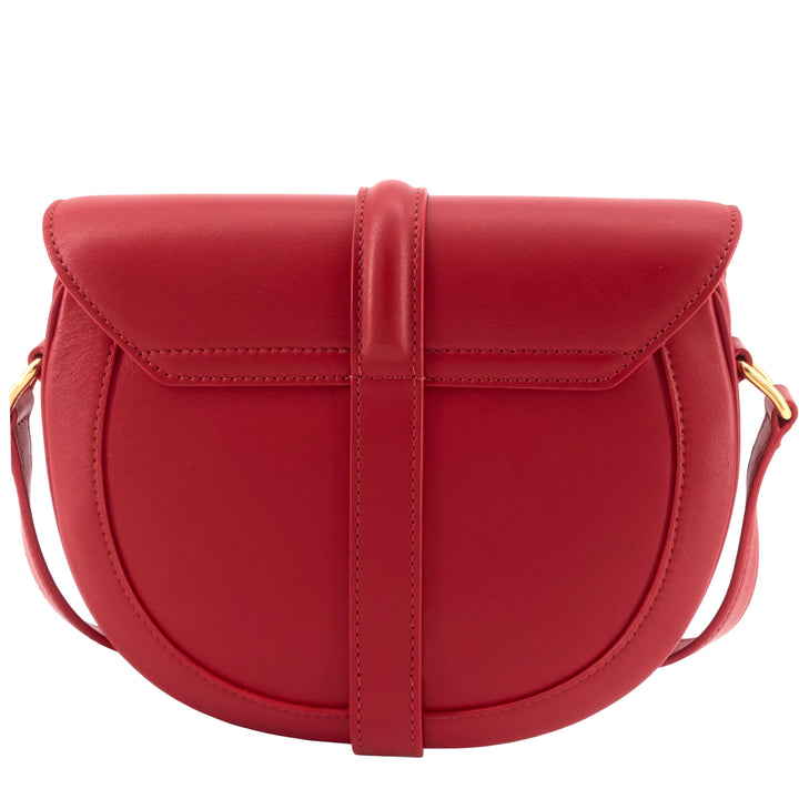 Besace 16 Small Satinated Leather Bag