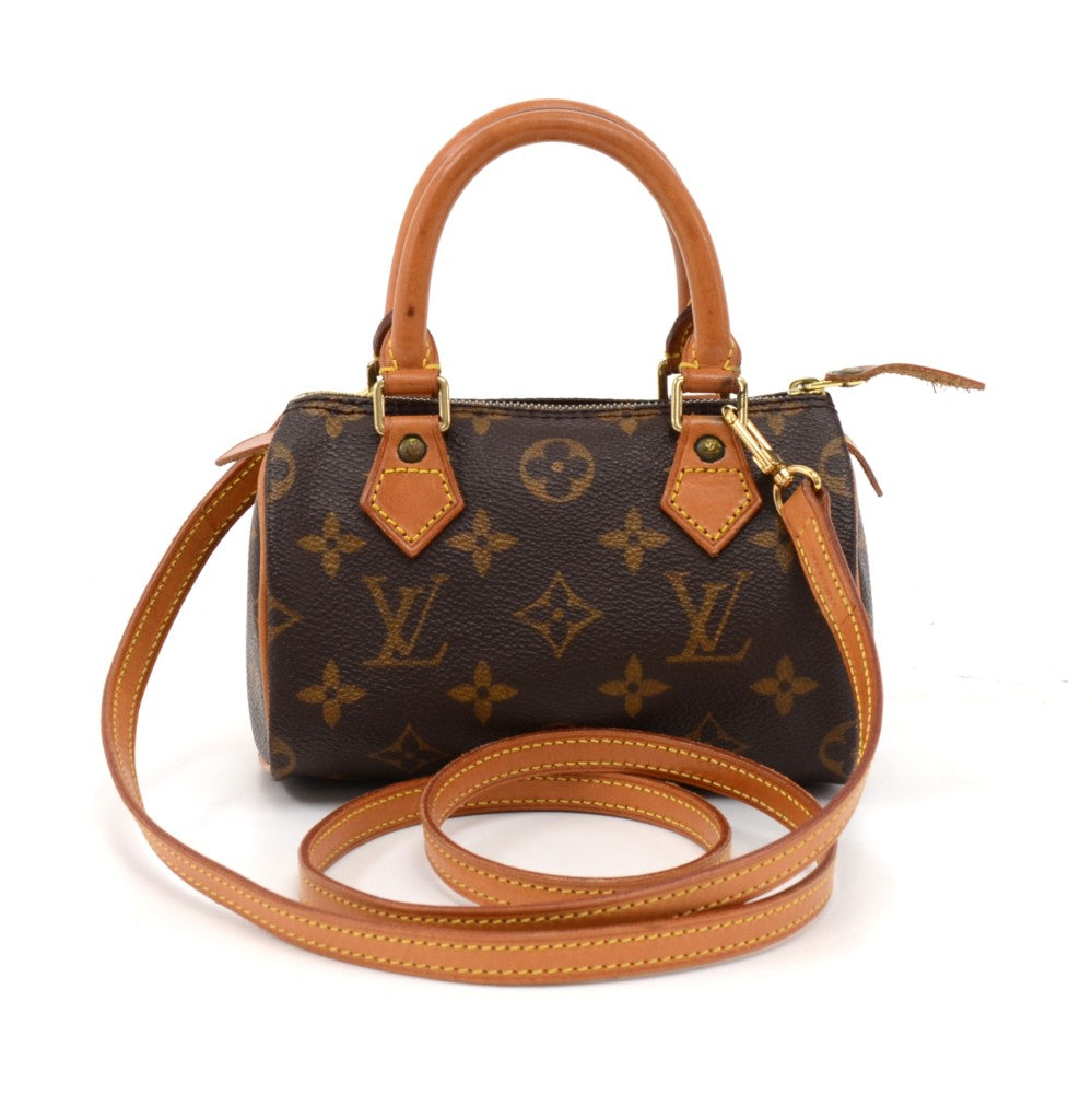 Speedy Sac HL Monogram Canvas Mini Handbag with Strap – Poshbag Boutique
