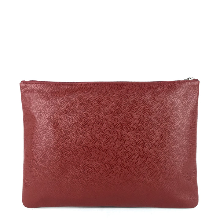timeless cc caviar leather pouch