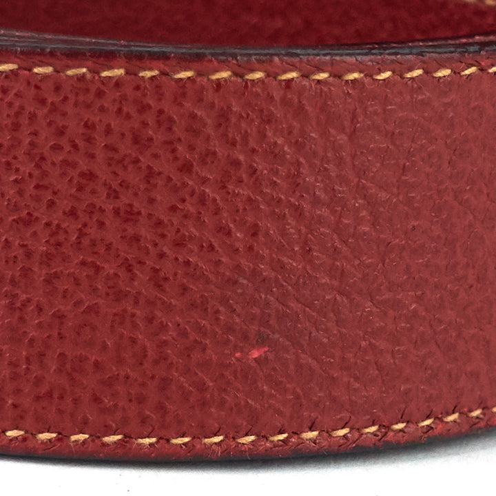 saddle flap suede shoulder/belt bag