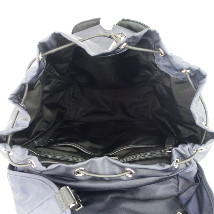 double medium nylon backpack