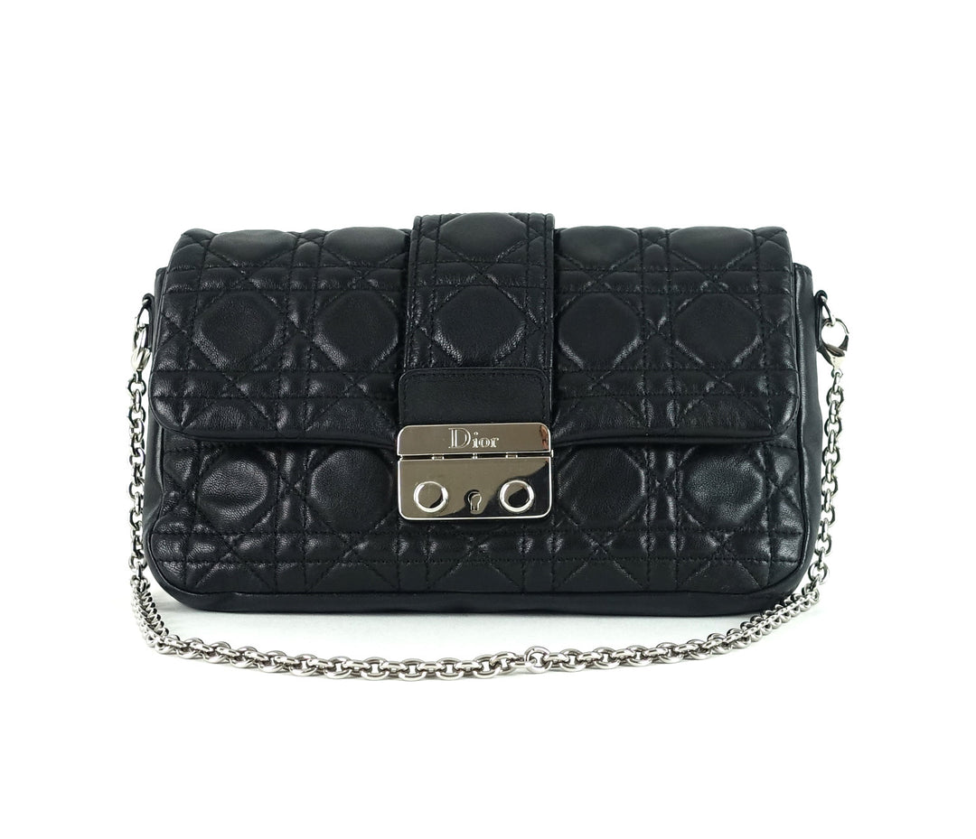 miss dior promenade cannage quilt leather bag