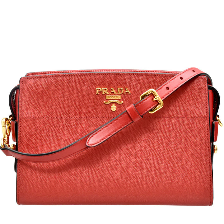 Saffiano Lux Esplanade Crossbody Bag