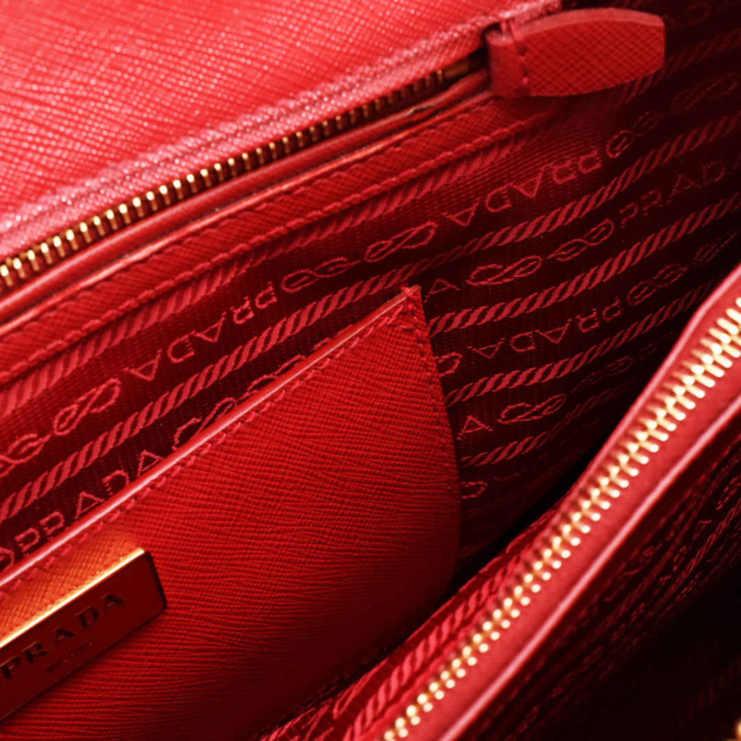 Large Saffiano Lux Promenade Tote Bag