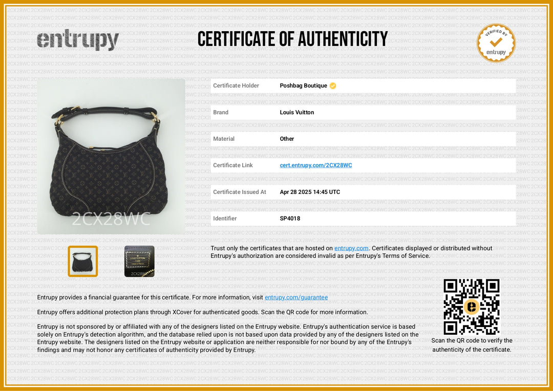 Manon PM Mini Lin Canvas Bag