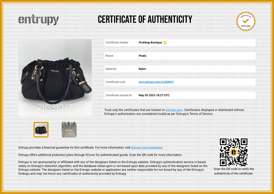 Tessuto Nylon Jacquard Tote Bag