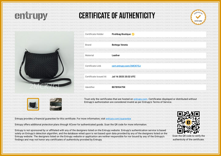 Saddle Zip Mini Intrecciato Nappa Leather Messenger Bag