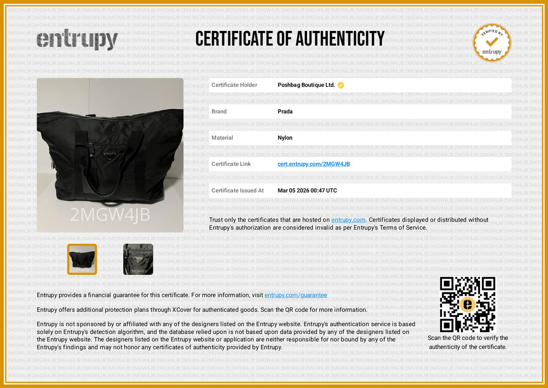 Re-Nylon And Saffiano Leather Duffle Bag