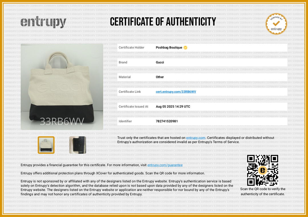 Embossed Detail Canvas Tote Bag