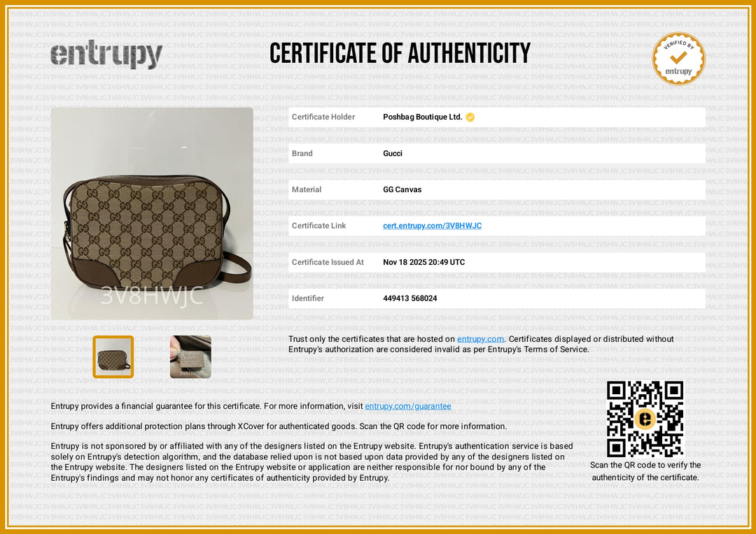 Bree Mini Canvas and Leather Camera Bag