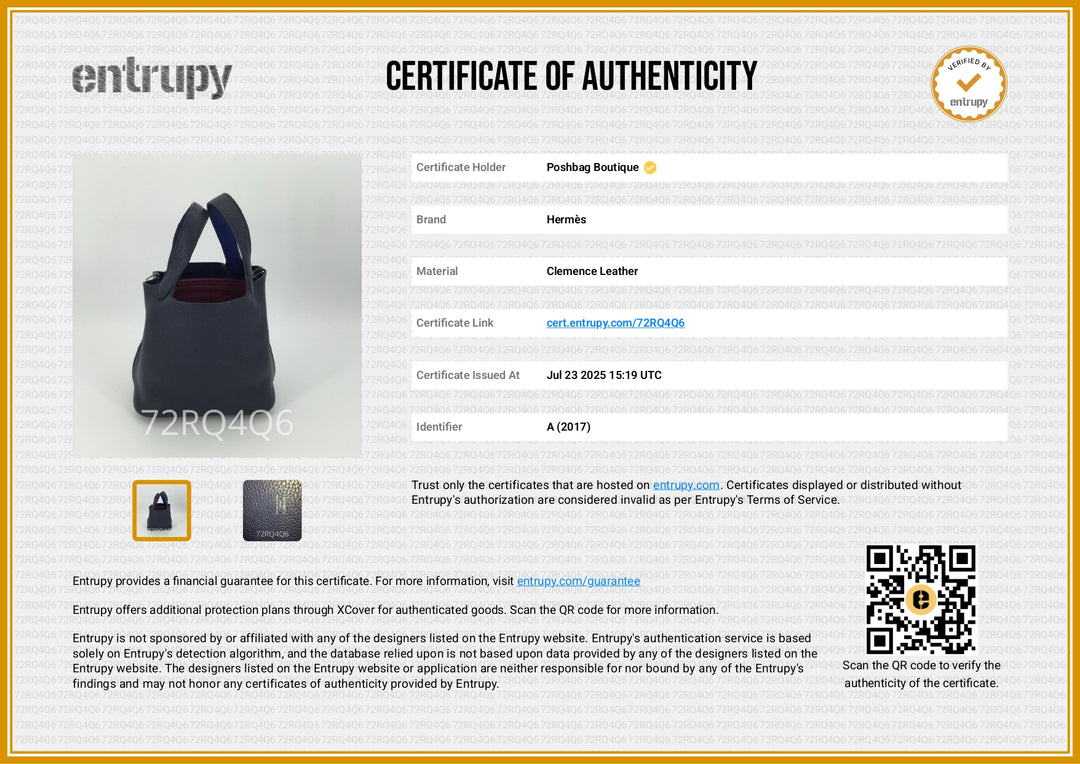 Picotin Lock 18 Taurillon Clemence Leather Bag