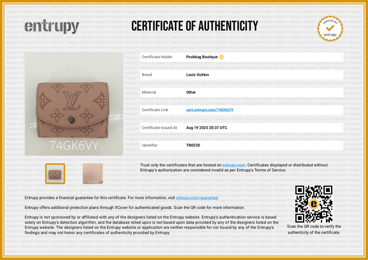 Iris XS Mahina Calfskin Leather Wallet