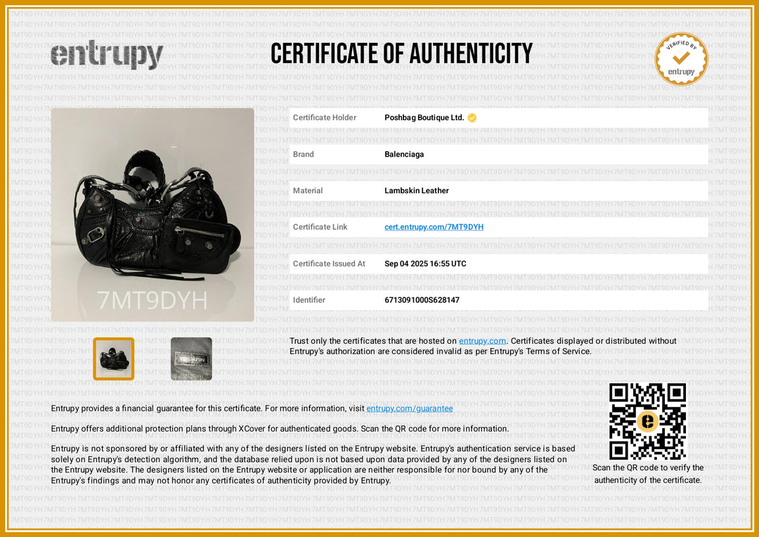 Le Cagole XS Lambskin Leather Shoulder Bag