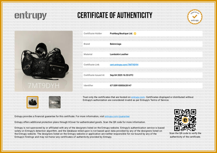 Le Cagole XS Lambskin Leather Shoulder Bag