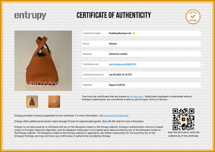 Picotin 18 Clemence Leather Bag