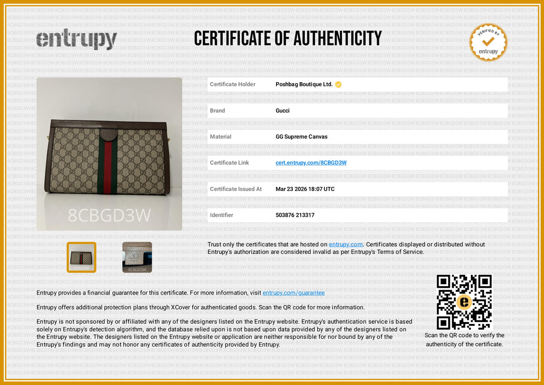 Ophidia Large GG Supreme Canvas Bag