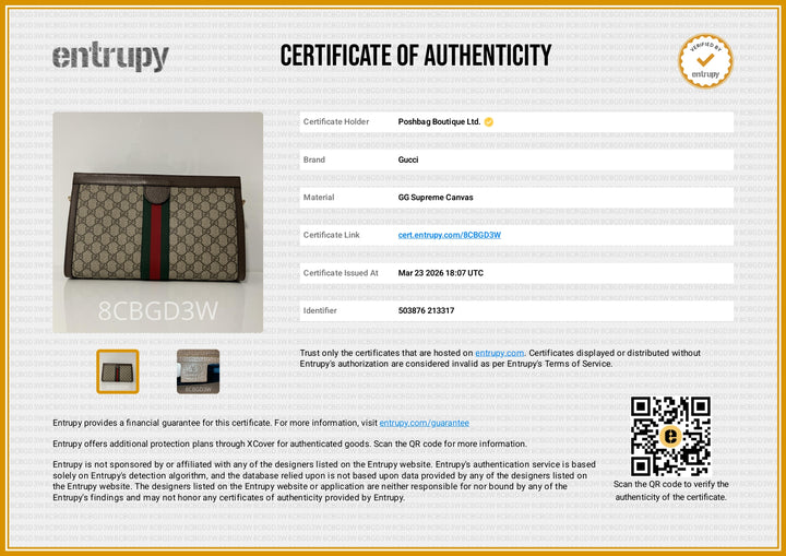 Ophidia Large GG Supreme Canvas Bag