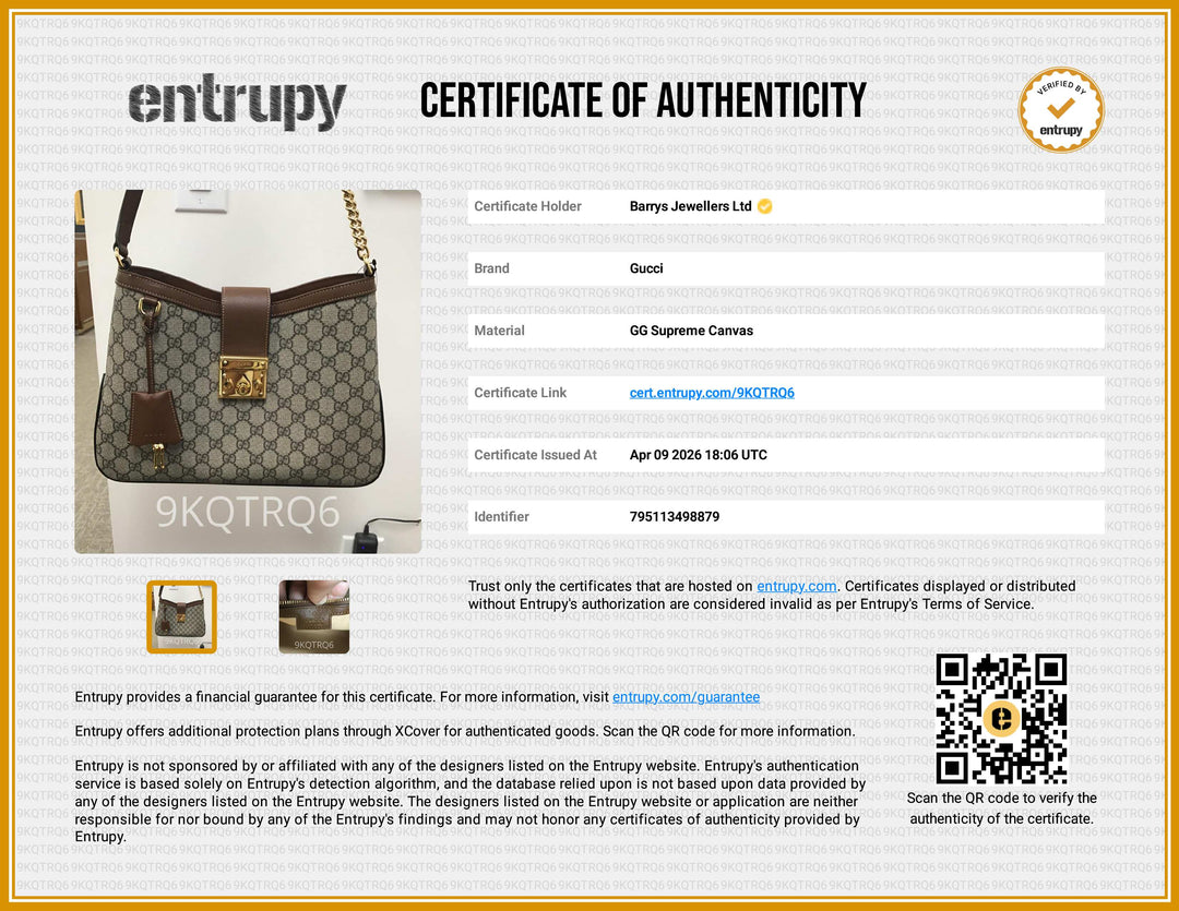 GG Supreme Monogram Large Padlock Tote