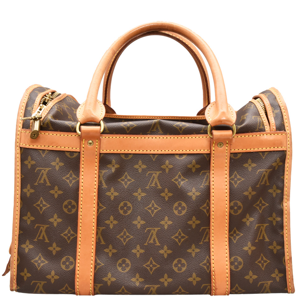 Monogram Trunk Pet Carrier