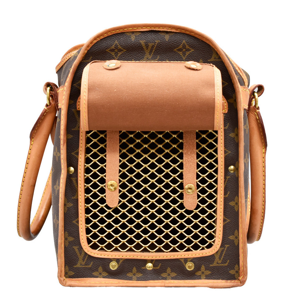 Monogram Trunk Pet Carrier