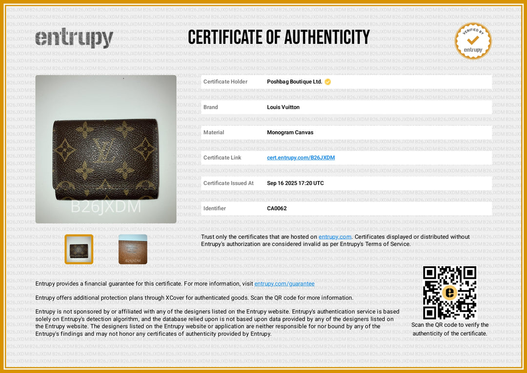 Monogram Canvas Card Holder