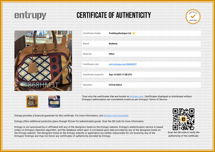 Multicolour Milverton Canvas Tapestry Bag