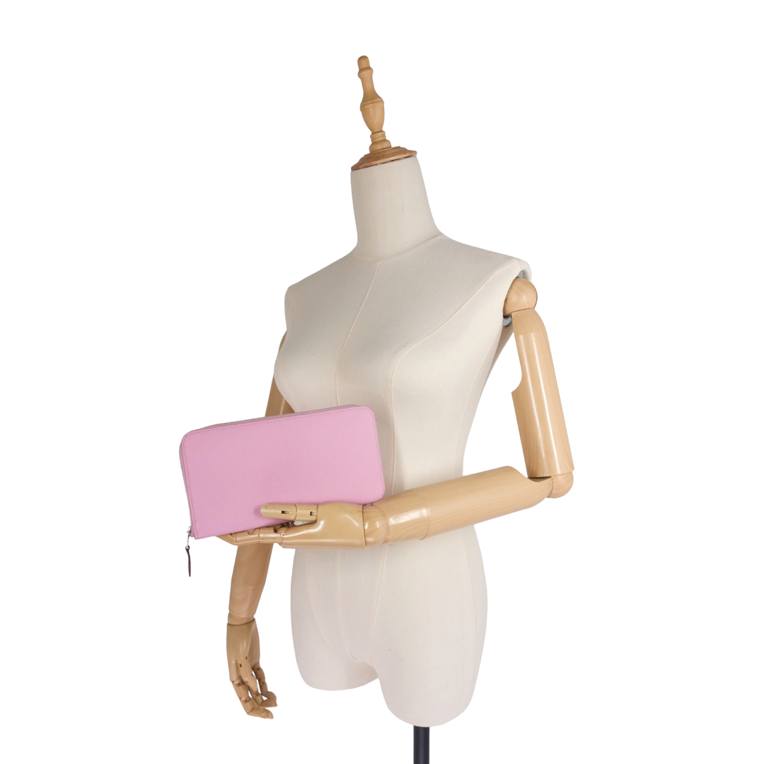 Silk'In Classic Long Leather Wallet