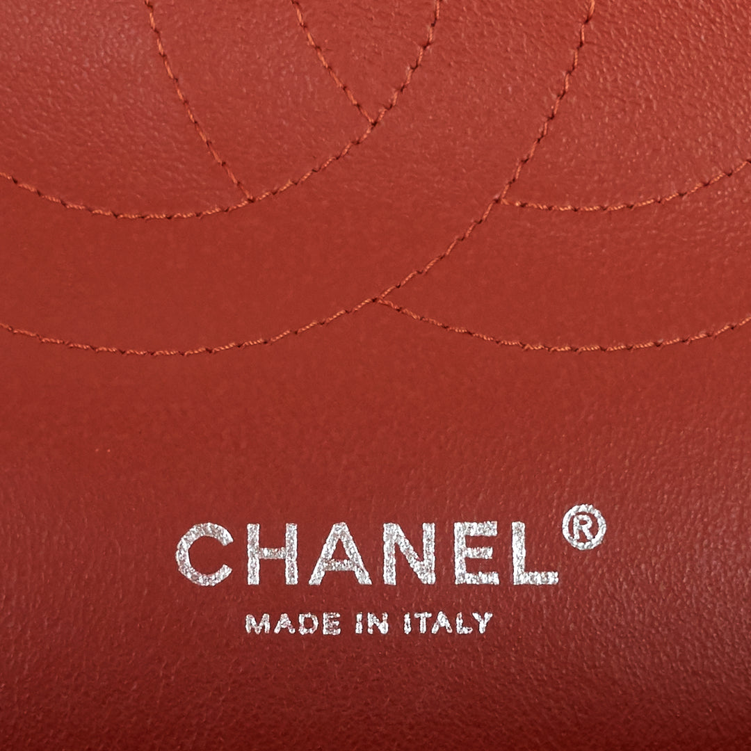 Jumbo Classic Caviar Leather Double Flap Bag