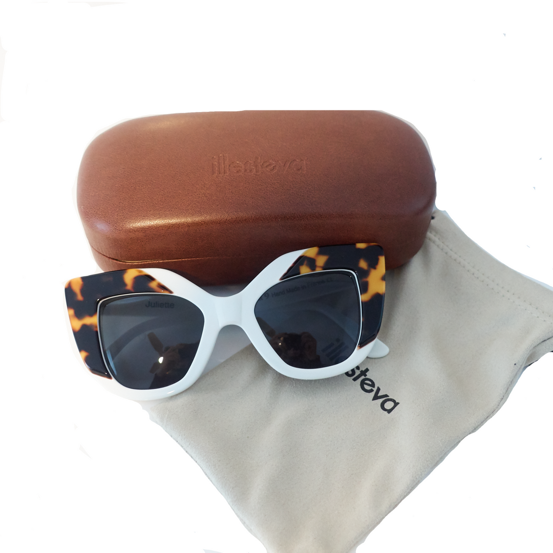 Lisbon Acetate Sunglasses with Hard Case