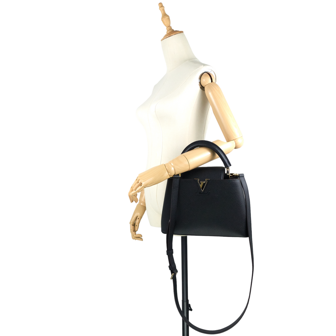 Capucines BB Taurillon Cowhide Leather Bag