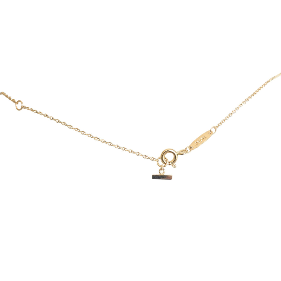 T Smile Mini Necklace in Yellow Gold