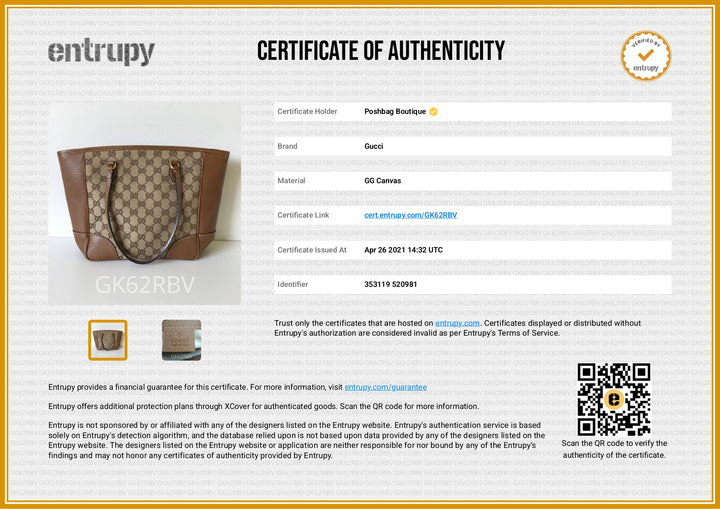 Bree Small Monogram Canvas Tote Bag