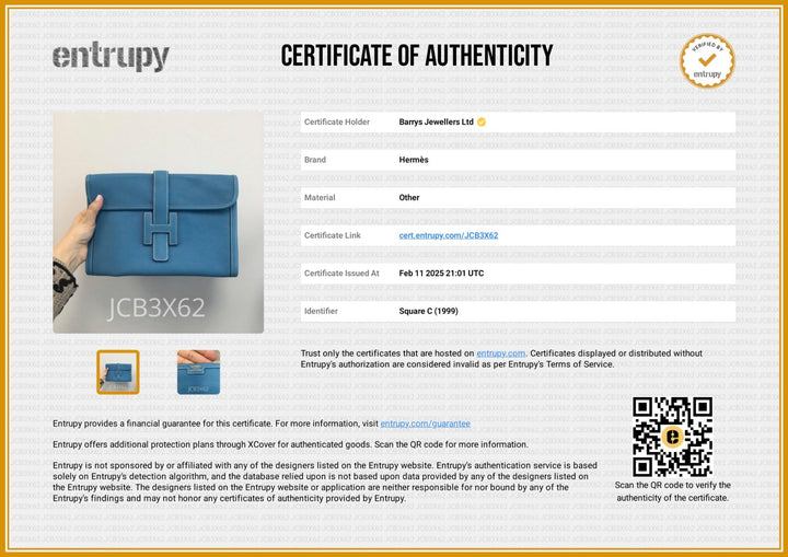 Jige Blue Jean Clemence Clutch Bag