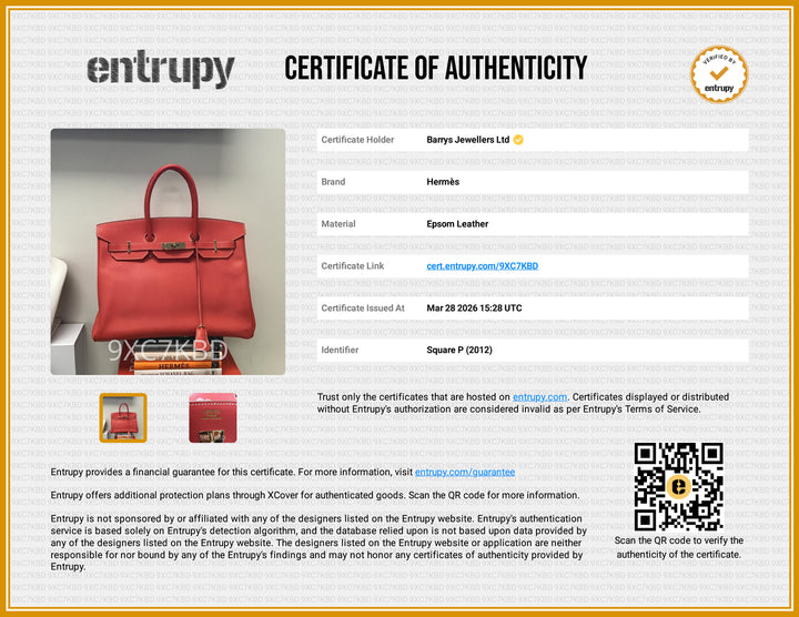 Birkin 35 Candy Collection Epsom Leather Bag