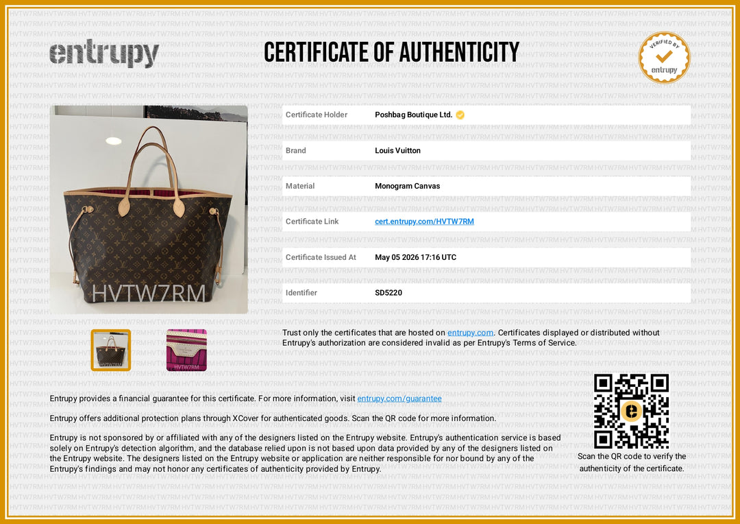 Neverfull GM Monogram Canvas Bag with Pouch