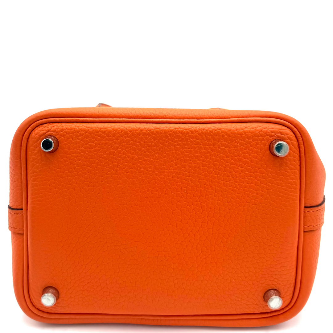 Picotin 18 Clemence Leather Bag