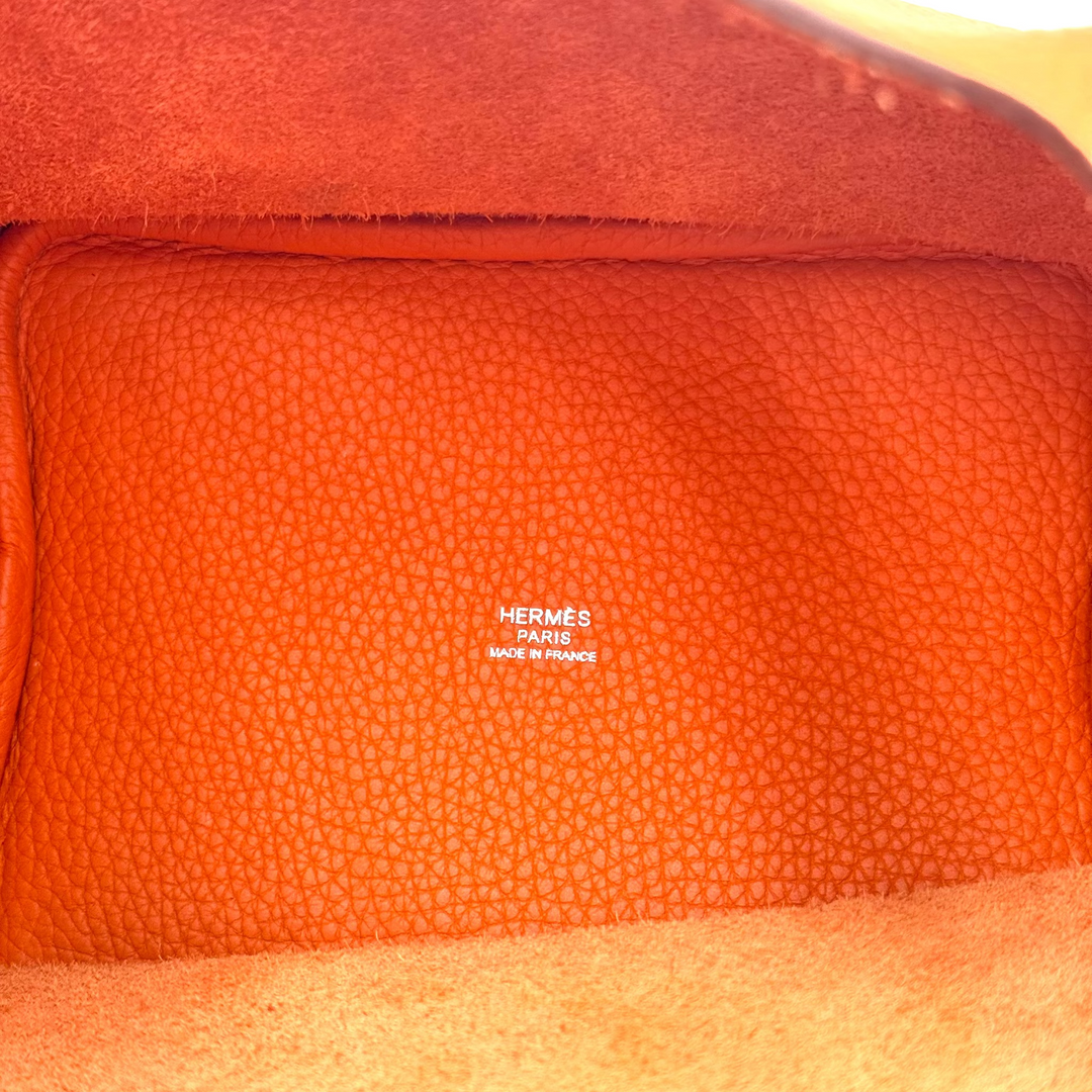 Picotin 18 Clemence Leather Bag