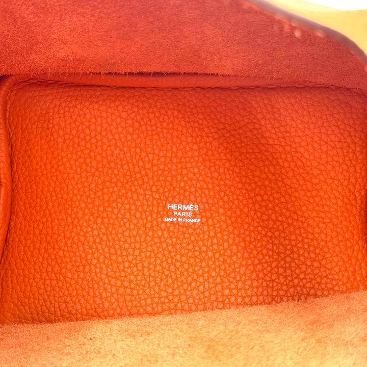 Picotin 18 Clemence Leather Bag