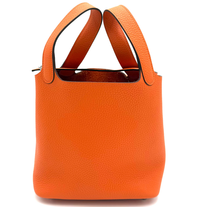 Picotin 18 Clemence Leather Bag