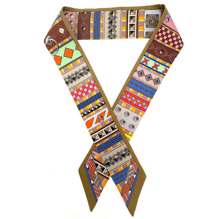 Colliers de Chiens Silk Twilly Scarf