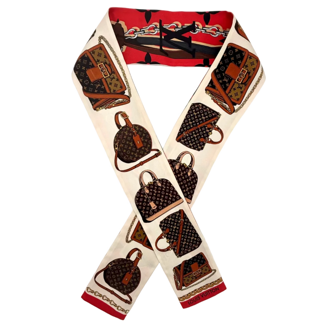 Monogram Silk Tribute Bandeau