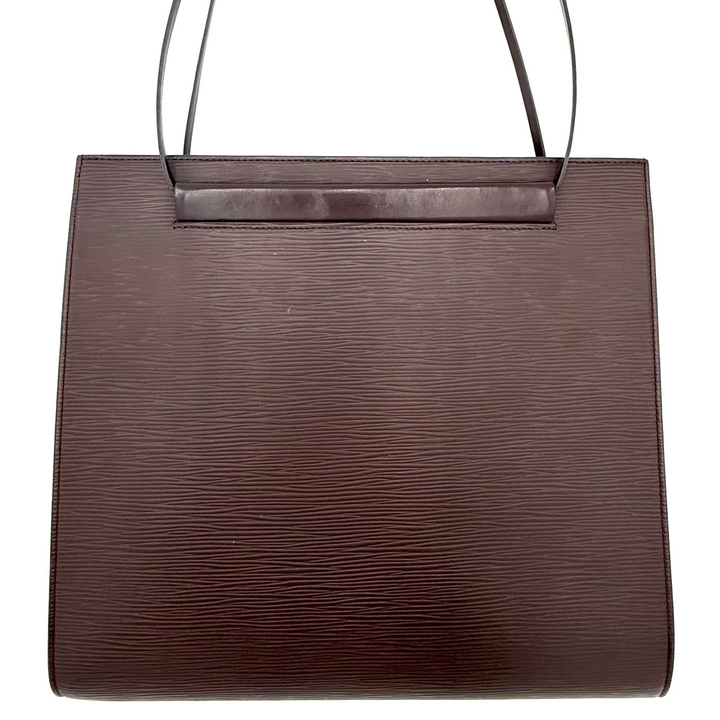 Epi St. Tropez Brown Leather Tote