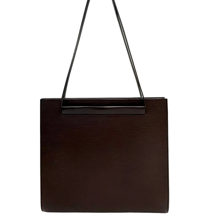 Epi St. Tropez Brown Leather Tote