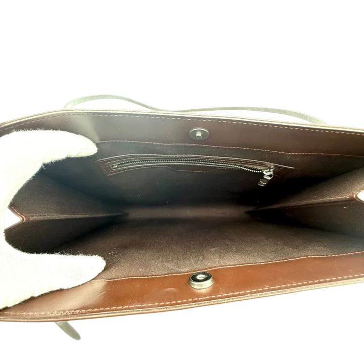 Epi St. Tropez Brown Leather Tote