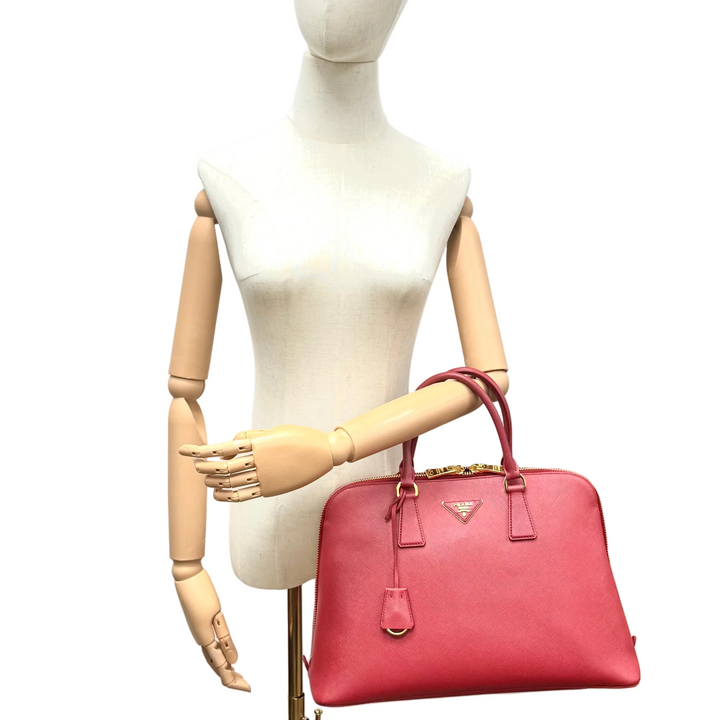 Large Saffiano Lux Promenade Tote Bag