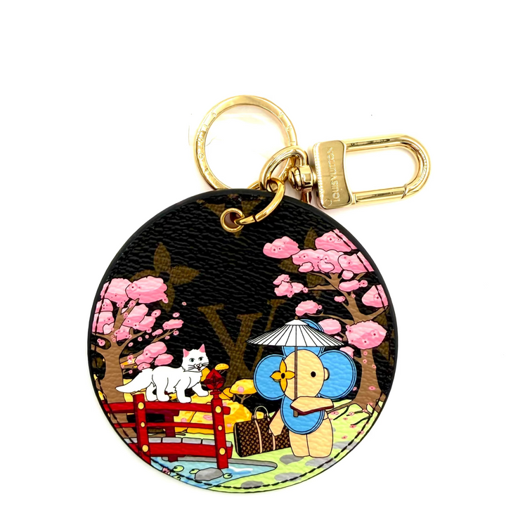 Vivienne Monogram Japanese Garden Illustre Bag Charm