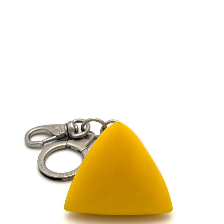 Yellow America's Cup Keychain Bag Charm