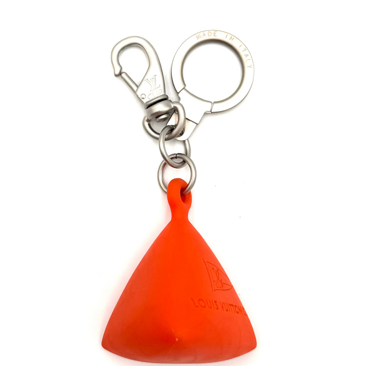 Orange America's Cup Keychain Bag Charm