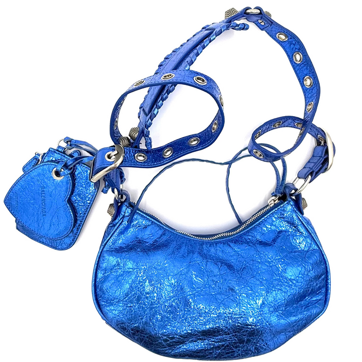 Le Cagole XS Lambskin Leather Shoulder Bag